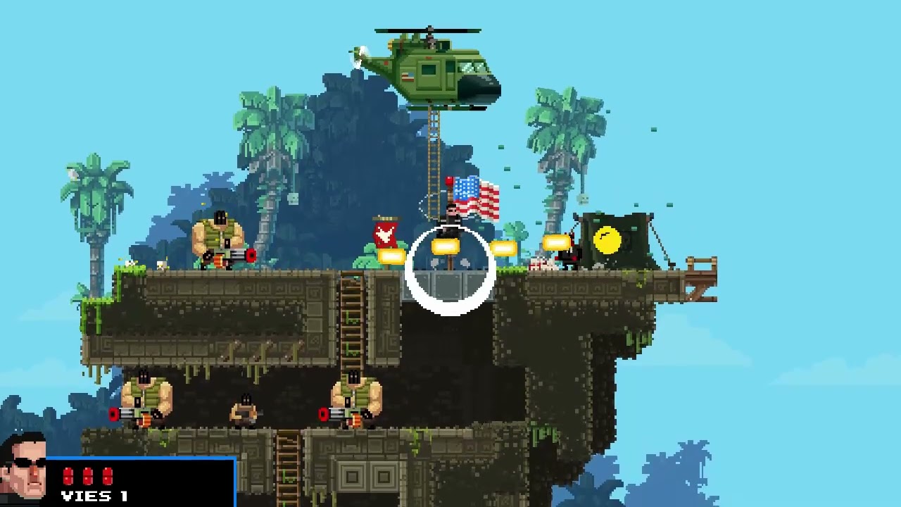 Broforce - Neo dash down is invincible 2