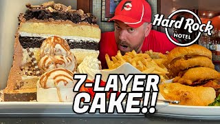 Hard Rock Hotel's "Kitchen Sink" Burger Challenge