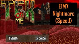 Doom: Tek On Me E1M7 (Breach) - Nightmare Speed (3:28)