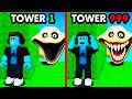 I Climbed HUNGRY WORMS Tower