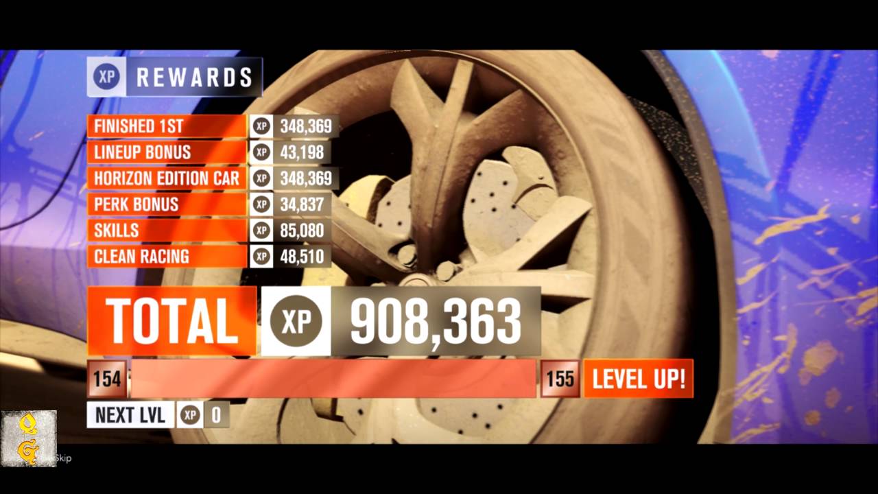 Horizon 3 - Goliath Circuit - 10 laps - XP Boost