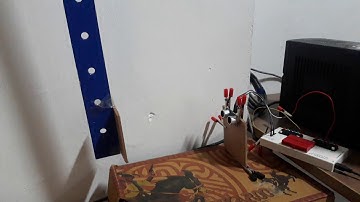 Bar pendulum using Expeyes