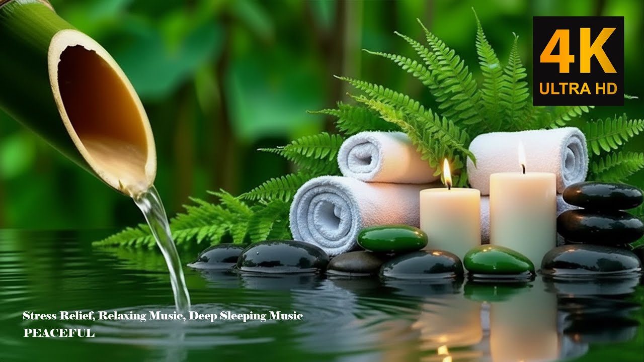 Deep Sleep Piano Rain stop overthinking, relaxing​music & nature sounds for sleep🌿