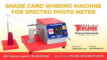Shade Card Winding Machine for Spectrophotometer, Shade Card Winder