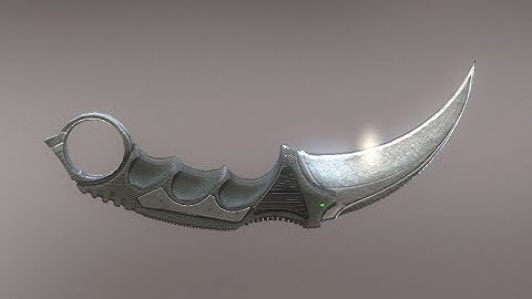 Counter Attack 3D - Karambit Knife [Preview]