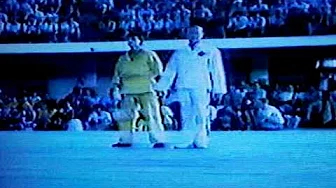 Rare!Championnat du monde de kung fu w s 1983 part 1 1er combat Dan schwarz,2éme T Dehas