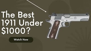 IS THIS THE BEST 1911 UNDER $1000? #springfield #springfieldarmory #garrison #1911 #pistol