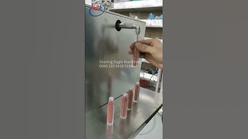 lip gloss filling and capping machine