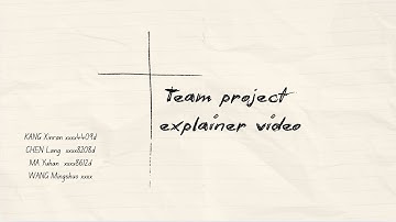 COMP1004 explainer video