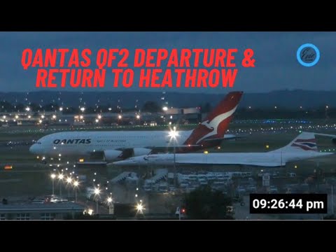 Qantas QF2 diverting to Heathrow