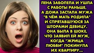видео: Лена заболела и ушла с работы раньше а дома застала мужа в чём мать родила и спрятавшуюся за шторами картинка: Лена заболела и ушла с работы раньше а дома застала мужа в чём мать родила и спрятавшуюся за шторами