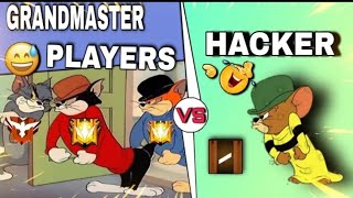 FREE FIRE TOM AND JERRY FANNY VIDEO || GRANDMASTER PLAYER VS HACKER