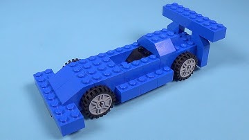 How To Build Lego F1 RACE CAR - 4630 LEGO Build & Play Box Building Instructions