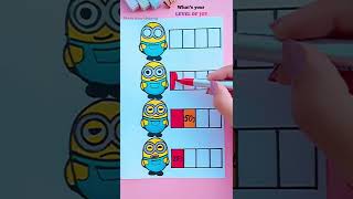 JOY TEST! 😎⭐️ The Rise of  Gru! #shorts #minions #drawing #art