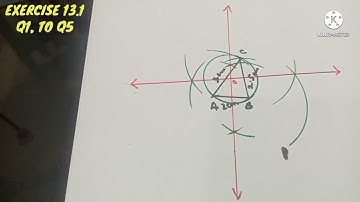 LECTURE #107 EXERCISE 13.1 (PART #1)(Q1 TO Q5) UNIT 13 PRACTICAL GEOMETRY CIRCLE MATH 10 KPK BOARDS.