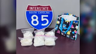 Deputies: 13 pounds of meth seized along I-85