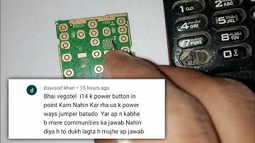 china mobile Vgo Tel i14 power key jumper