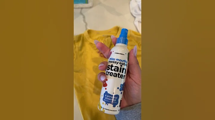 This Amazon stain remover is MAGIC!🤯 #amazonfinds #cleaningtips #lifehacks #laundry #shorts