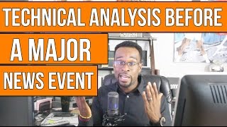 FOREX TRADING: Technical Analysis before a Major News Event