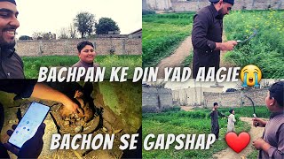Bachpan ke din yad aagie🥹😭 || village is love || bachon se gapshap || Desi vlog by Hassan vlogs 184 views 1 year ago 8 minutes, 39 seconds