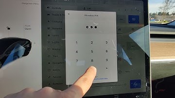 2021 Tesla Model 3 - How To Open The Glovebox