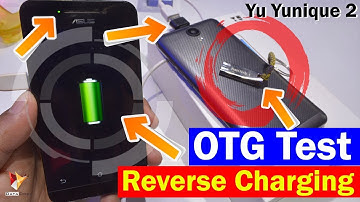 Yu Yunique 2 OTG And  Reverse Charging Test | Data Dock