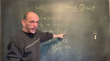 Taylor Series (Part 2)