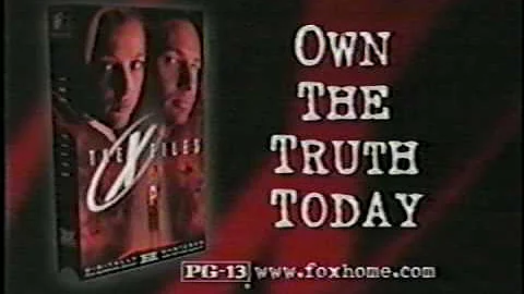 X- files - Fight the Future Tv Ad