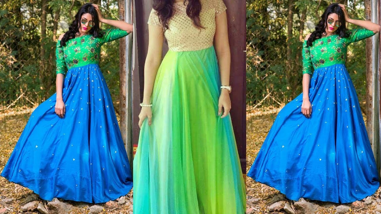 Latest Long Frocks Dress Collection Ideas For Girls 2018 - 2019 || New ...