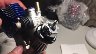 Alpha clutch kit install in the Os Max .21