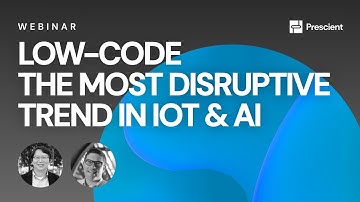 Low-Code: The Most Disruptive Trend in IoT, Edge Computing and AI | Prescient Devices, Inc.