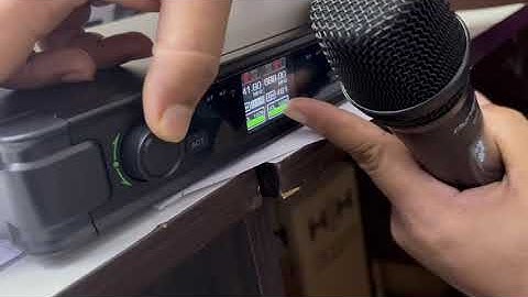 How to Change Dynatech Mic Frequency