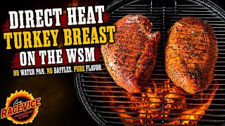 Direct Heat WSM Turkey Breast Test | Cook Temps, Yield & Results
