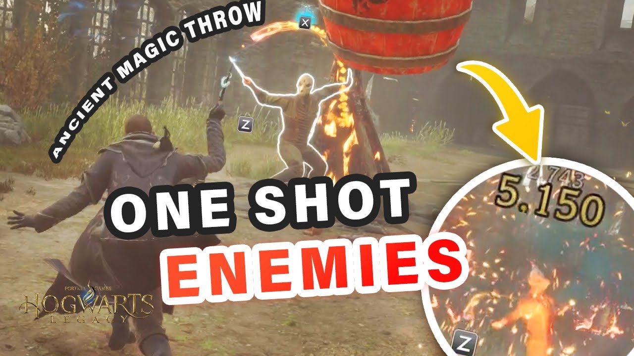 Ancient Magic Throw Build IS OVER POWERED! Hogwarts Legacy YouTube