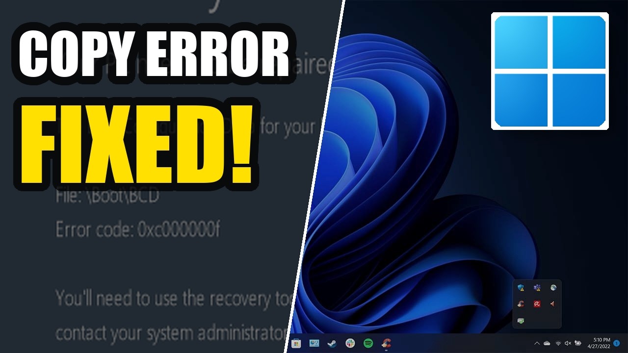 Files Won't Copy On Windows? Fix - 0x80004005