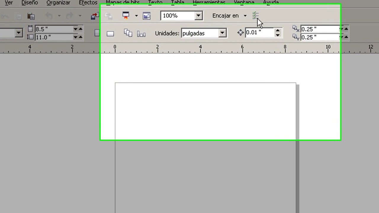 zoom con el mouse YouTube