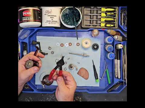 Vintage reel repair;