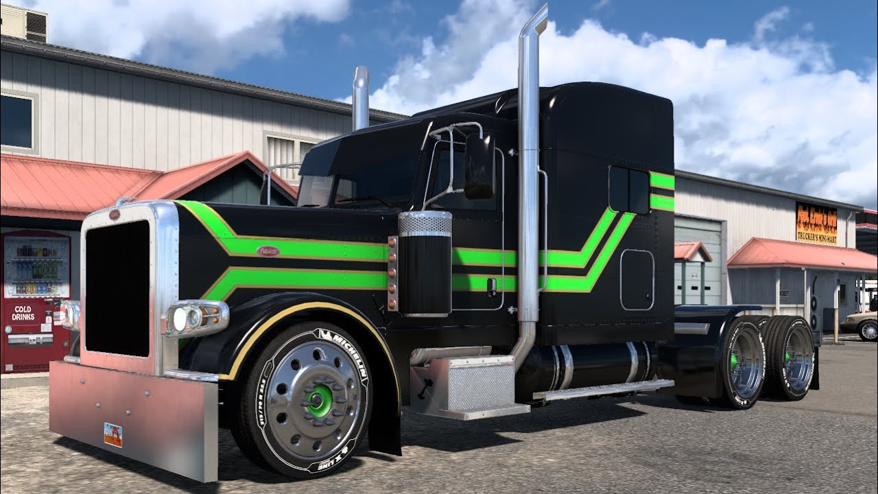 American Truck Simulator / Owner Operator Peterbilt 389 Custom Part 71 / Let's Play