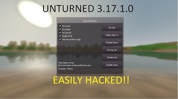 UNTURNED 3.17.1.0 HACKS [BeyondCheats]Easu]Esp,NoRecoil,Aimbot]