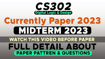 CS302 Midterm CURRENTLY PAPER #2023 - Get Ready For the Exam!