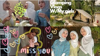 TEAH TINGGAL AMMOR DEMI CUNA DAN LISA - KAMI GLAMPING TAK INGAT DUNIA !