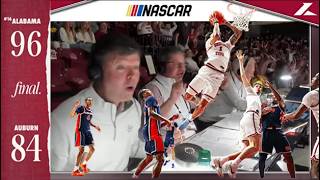 Booth Cam Highlights - Alabama Basketball defeats Auburn 96-84
