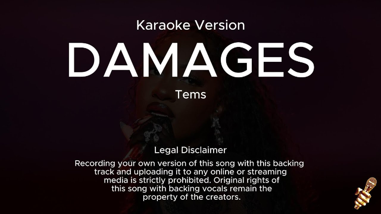 Tems - Damages (Karaoke Version)