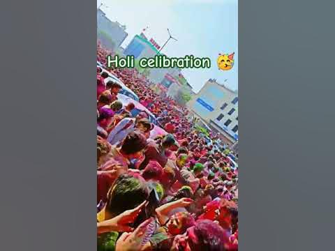 image for holi celibration