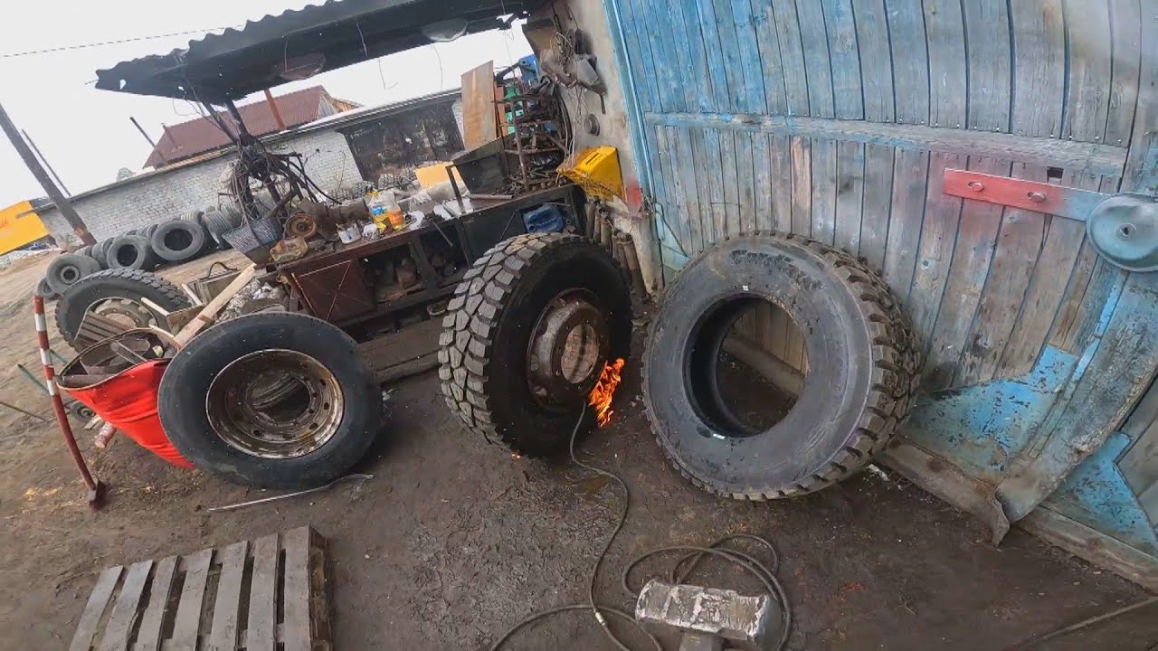 Колесо горело пока не взорвалось. Или как правильно качать колеса # ...