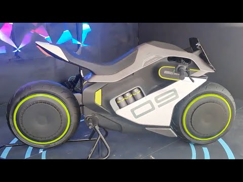 Segway Apex H2 Hydrogen Hybrid Electric Motorcycle - Official First Look