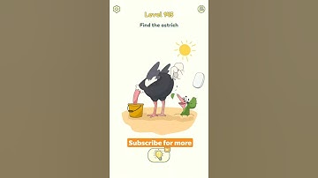 DOP 2 Answer | Gameplay Walkthrough | Level 145 Find the ostrich #shorts