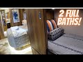 Tour of 2019 Newell Coach #1664 Bunk Model w 2 Baths