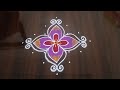 Ugadi festival rangoli designs| 7*1 ugadi muggulu |ugadi kolam|traditional rangoli|#gssrangoli