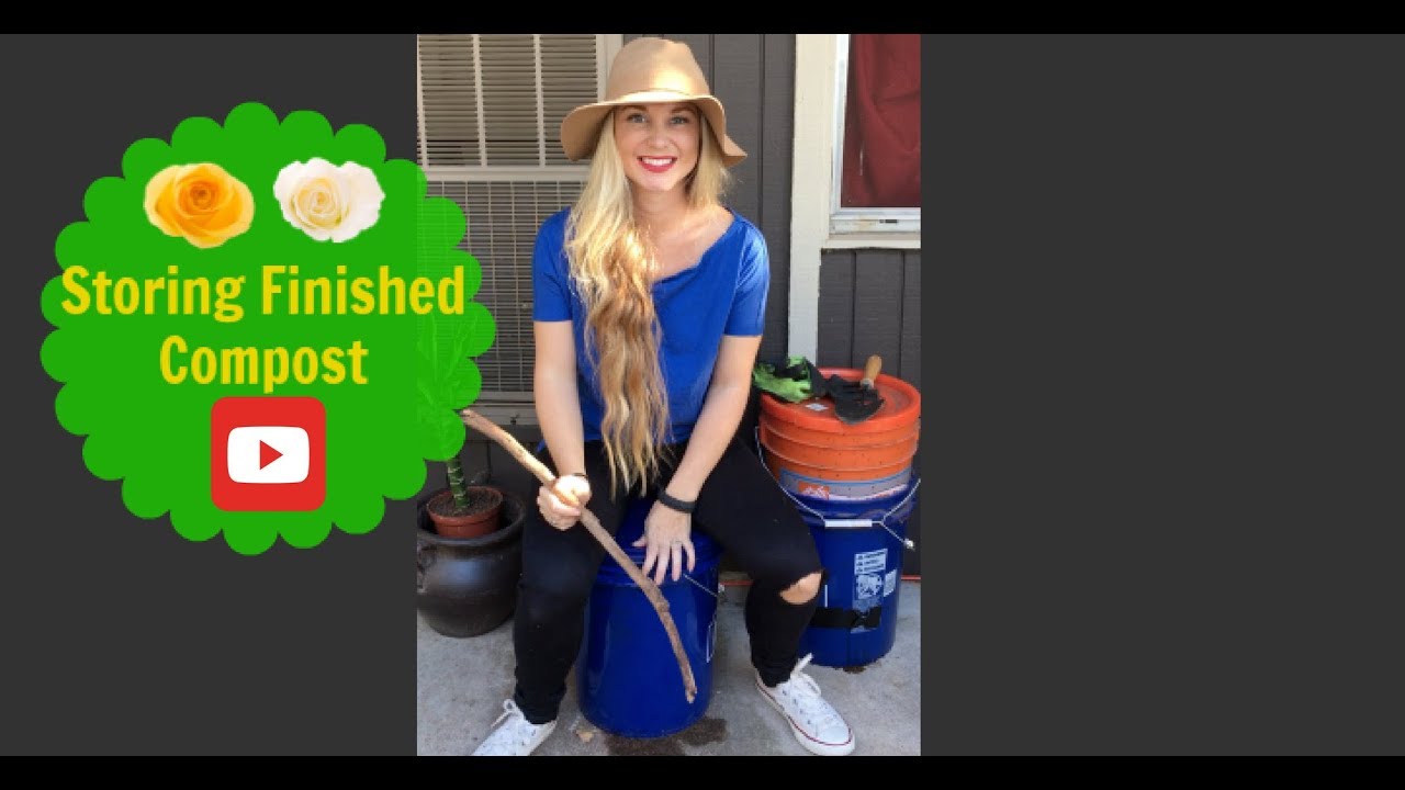 Storing Finished Compost